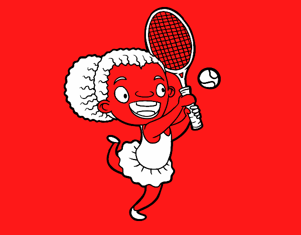 Jugadora de tenis