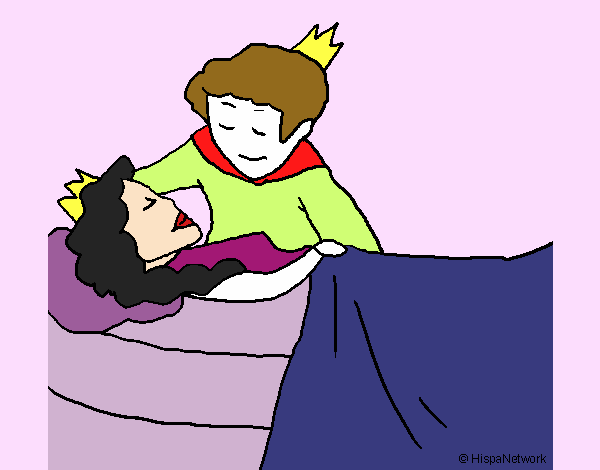 Dibujo La princesa durmiente y el príncipe pintado por DiamondB
