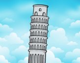 Dibujo La Torre de Pisa pintado por annie9000