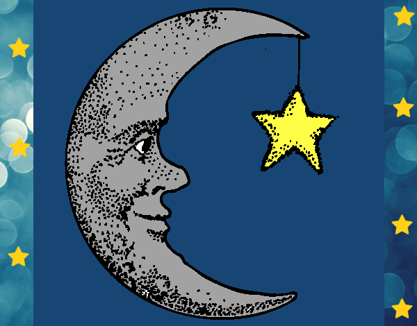 Luna y estrella