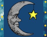 Luna y estrella