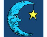 Luna y estrella