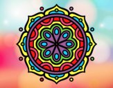 Dibujo Mandala para meditar pintado por sara_132