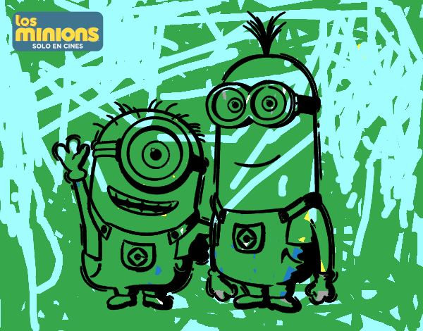 Minions - Carl y Kevin