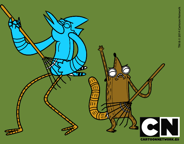 Mordecai y Rigby