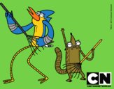 Mordecai y Rigby