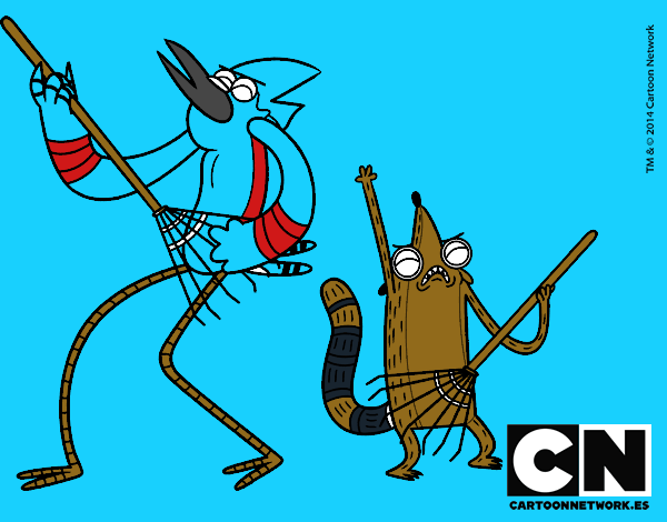 Mordecai y Rigby