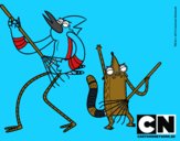 Mordecai y Rigby