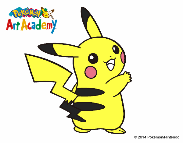 Pikachu de espaldas