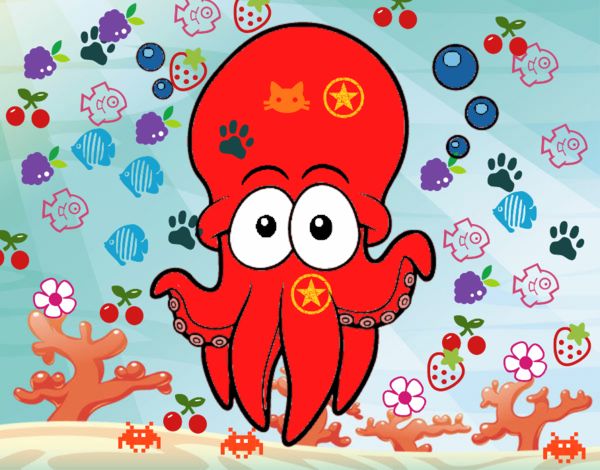 Pulpo rojo