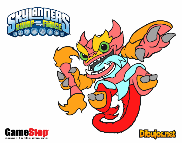 Skylanders Swap Force Fire Kraken