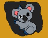 Dibujo Un Koala pintado por mechitas17