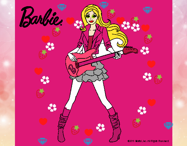 Barbie guitarrista