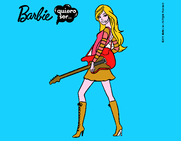 Barbie la rockera