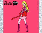 Dibujo Barbie la rockera pintado por MICHLLE