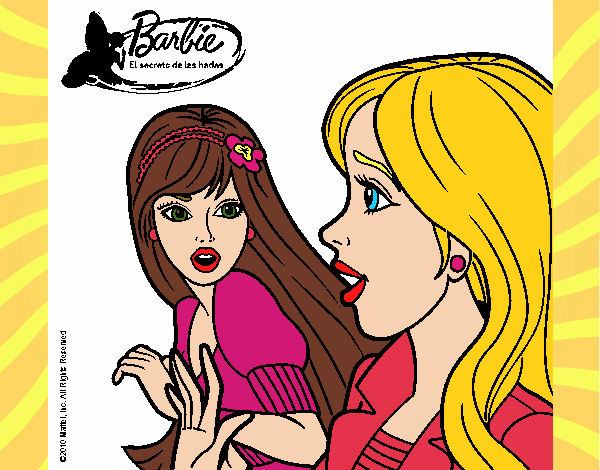 Barbie sorprendida