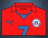 Camiseta del mundial de fútbol 2014 de Chile