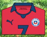 Camiseta del mundial de fútbol 2014 de Chile