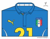 Camiseta del mundial de fútbol 2014 de Italia