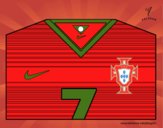 Camiseta del mundial de fútbol 2014 de Portugal