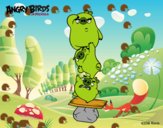 Cerdos verdes de Angry Birds