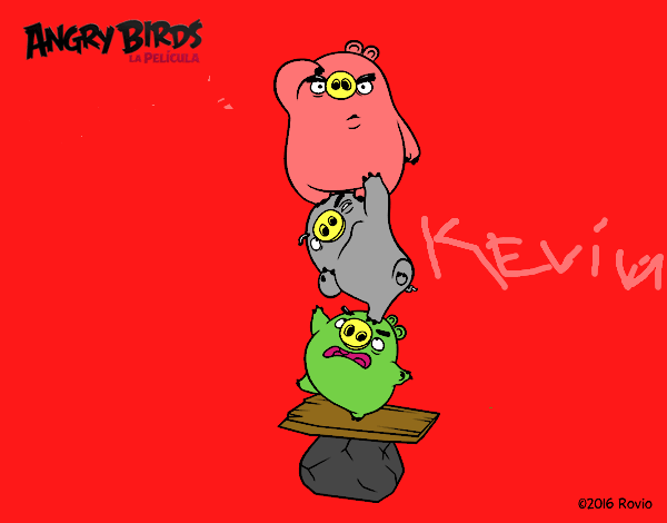 Cerdos verdes de Angry Birds