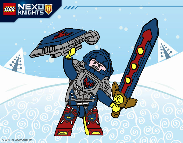 Clay lider de los Nexo Knights