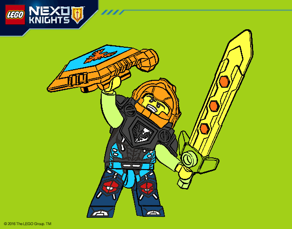 Clay lider de los Nexo Knights