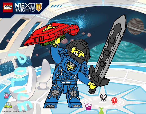 Clay lider de los Nexo Knights