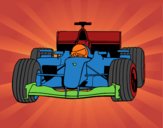 Dibujo Coche de F1 pintado por carlitoslo