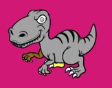 Dinosaurio velociraptor