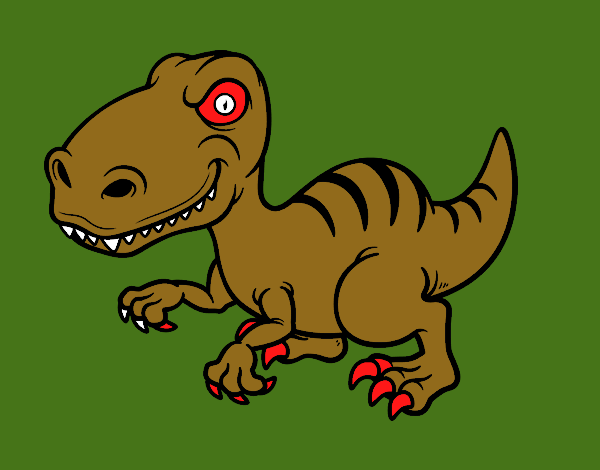 Dinosaurio velociraptor