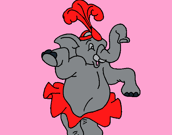 Elefante bailando