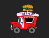 Food truck de hamburguesas