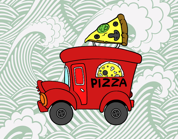 Food truck de pizza