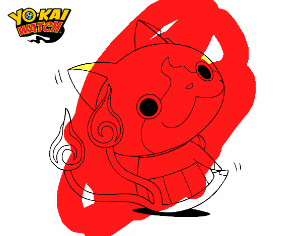 JibanYan sentado