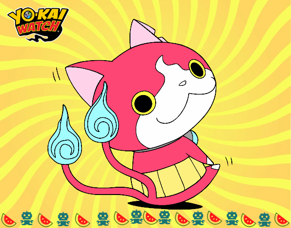 JibanYan sentado