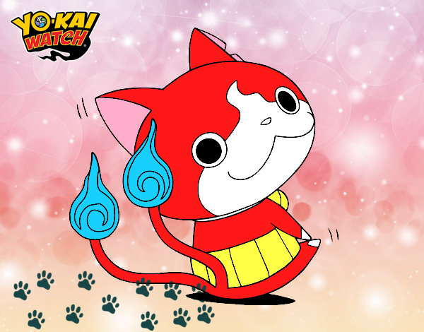 JibanYan sentado