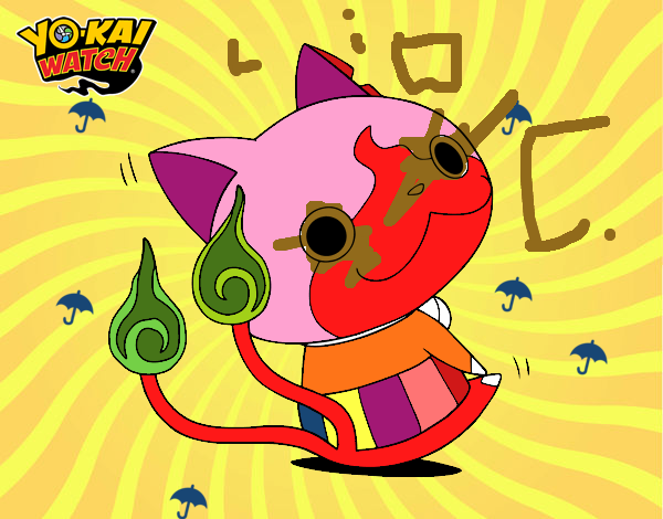 JibanYan sentado