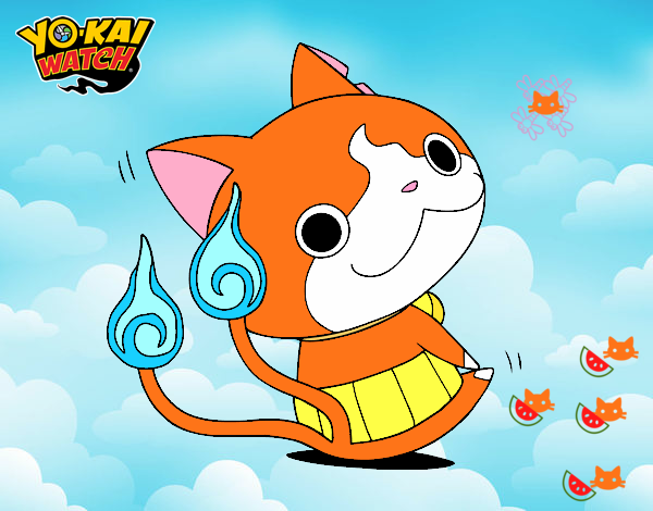 JibanYan sentado