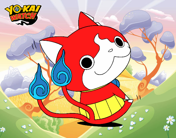 JibanYan sentado