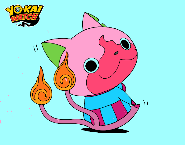 JibanYan sentado