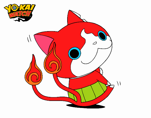 JibanYan sentado