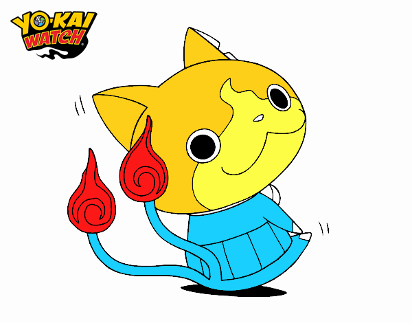 JibanYan sentado