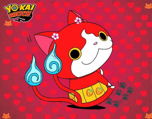 JibanYan sentado