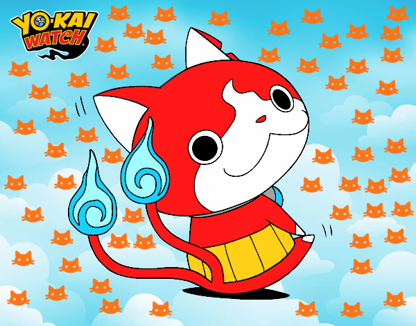 JibanYan sentado