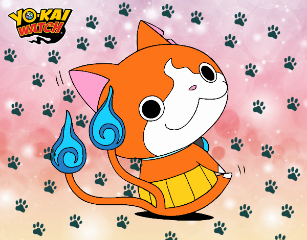 JibanYan sentado