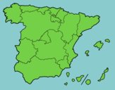 Dibujo Las Comunidades Autónomas de España pintado por zeus1974