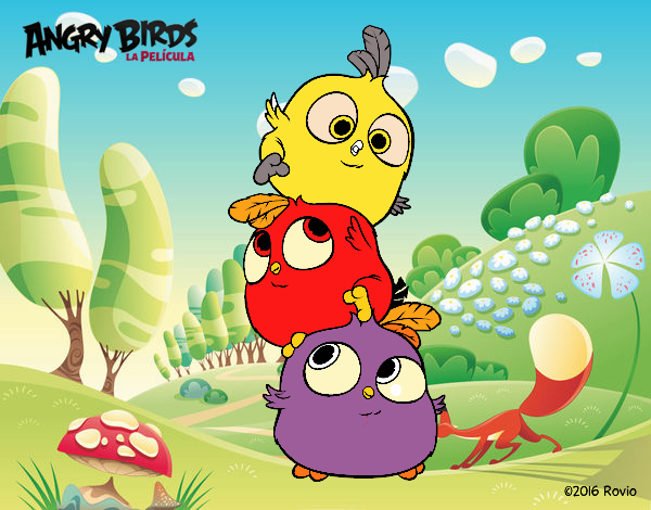 Las crias de Angry Birds