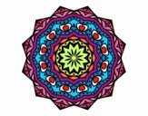 Dibujo Mandala con estratos pintado por itsoihane